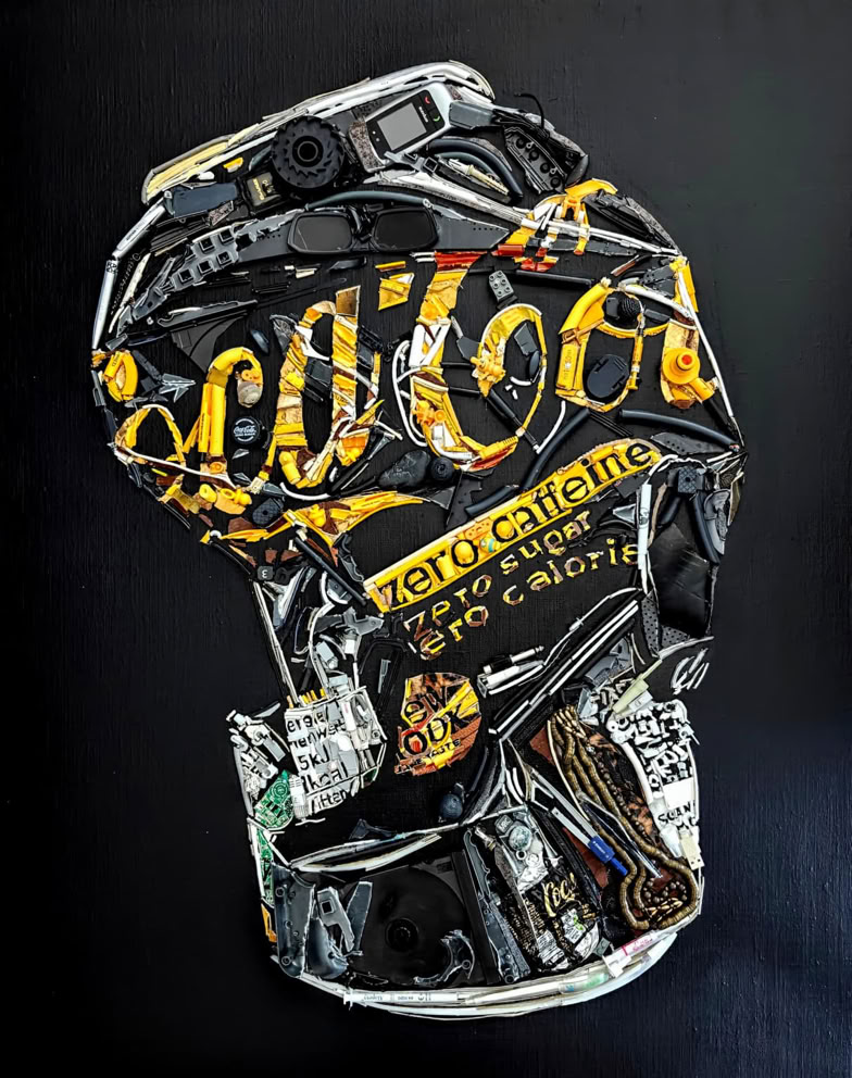 Crumpled Can by Joz Decruy Courtesy MPC Gallery